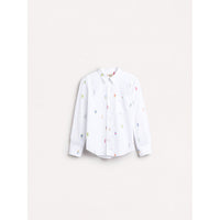 Bellerose White Surf Printed Ganix Shirt