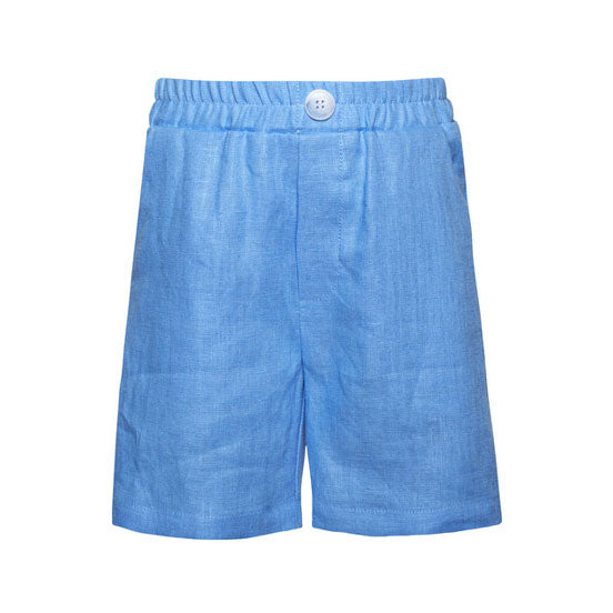Paade Mode Classic Linen Shorts Forgetmenot Blue