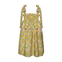 Paade Mode Yellow Ties Bella Dress