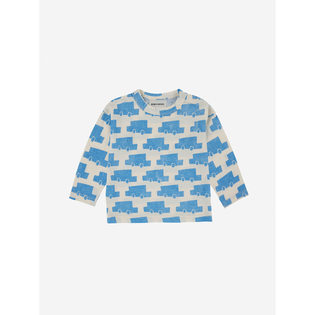 Bobo Choses Cars All Over Long Sleeve T-Shirt