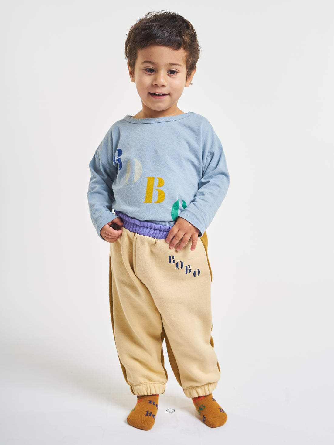 Bobo Choses Bobo Diagonal Long Sleeve T-Shirt