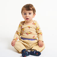 Bobo Choses Mr' Oclock All Over Long Sleeve Body