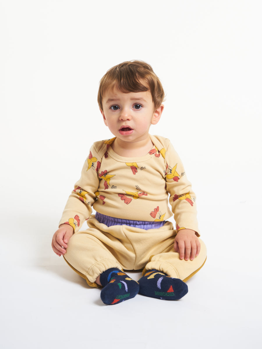 Bobo Choses Mr' Oclock All Over Long Sleeve Body