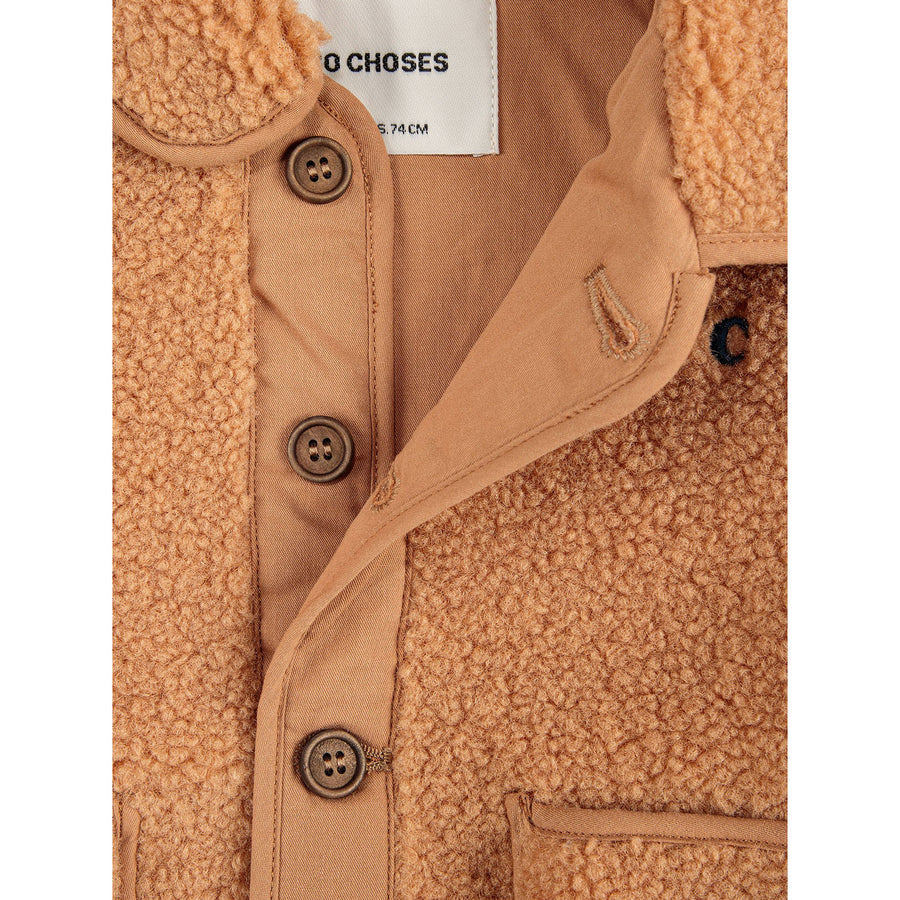 Bobo Choses B C Embroidery Sheep Skin Jacket
