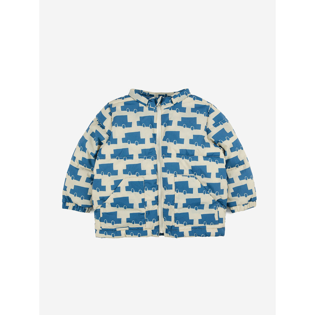 Bobo Choses Cars All Over Hooded Anorak