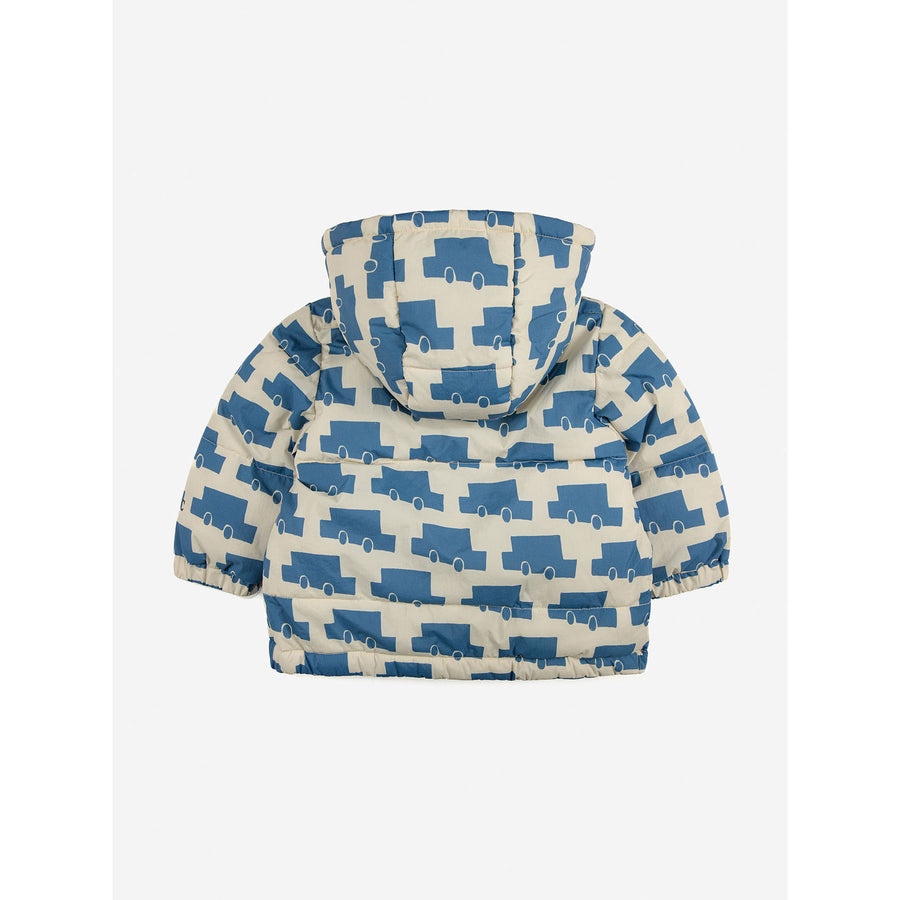 Bobo Choses Cars All Over Hooded Anorak