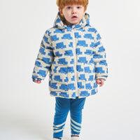 Bobo Choses Cars All Over Hooded Anorak