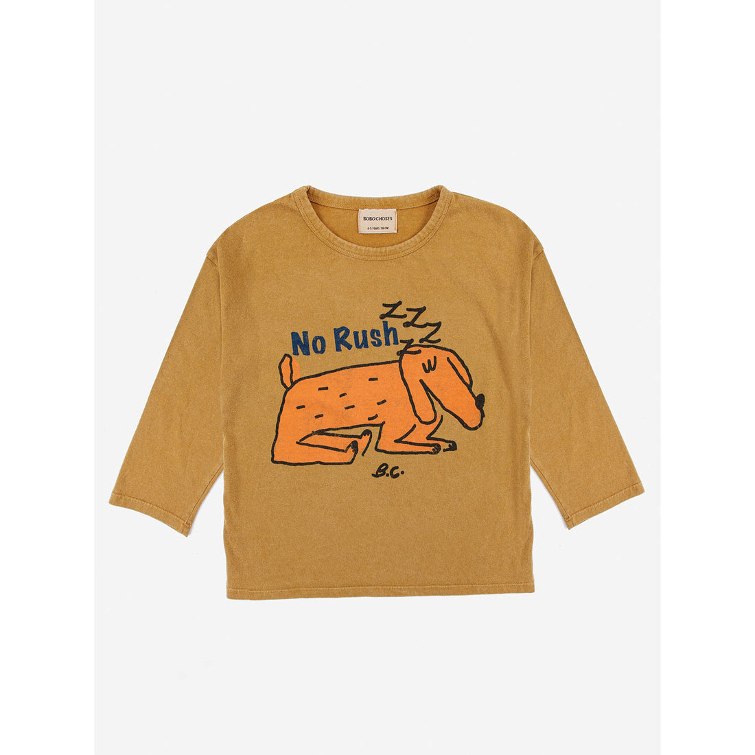 Bobo Choses Sleepy Dog Blonde Long Sleeve T-Shirt