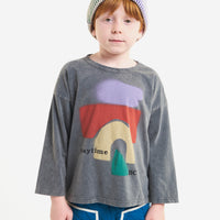 Bobo Choses Playtime Red Long Sleeve T-Shirt