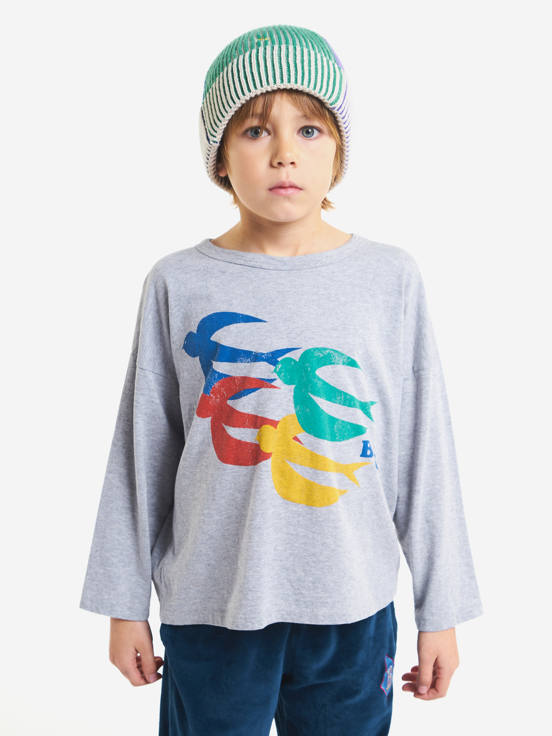 Bobo Choses Flying Birds Long Sleeve T-Shirt