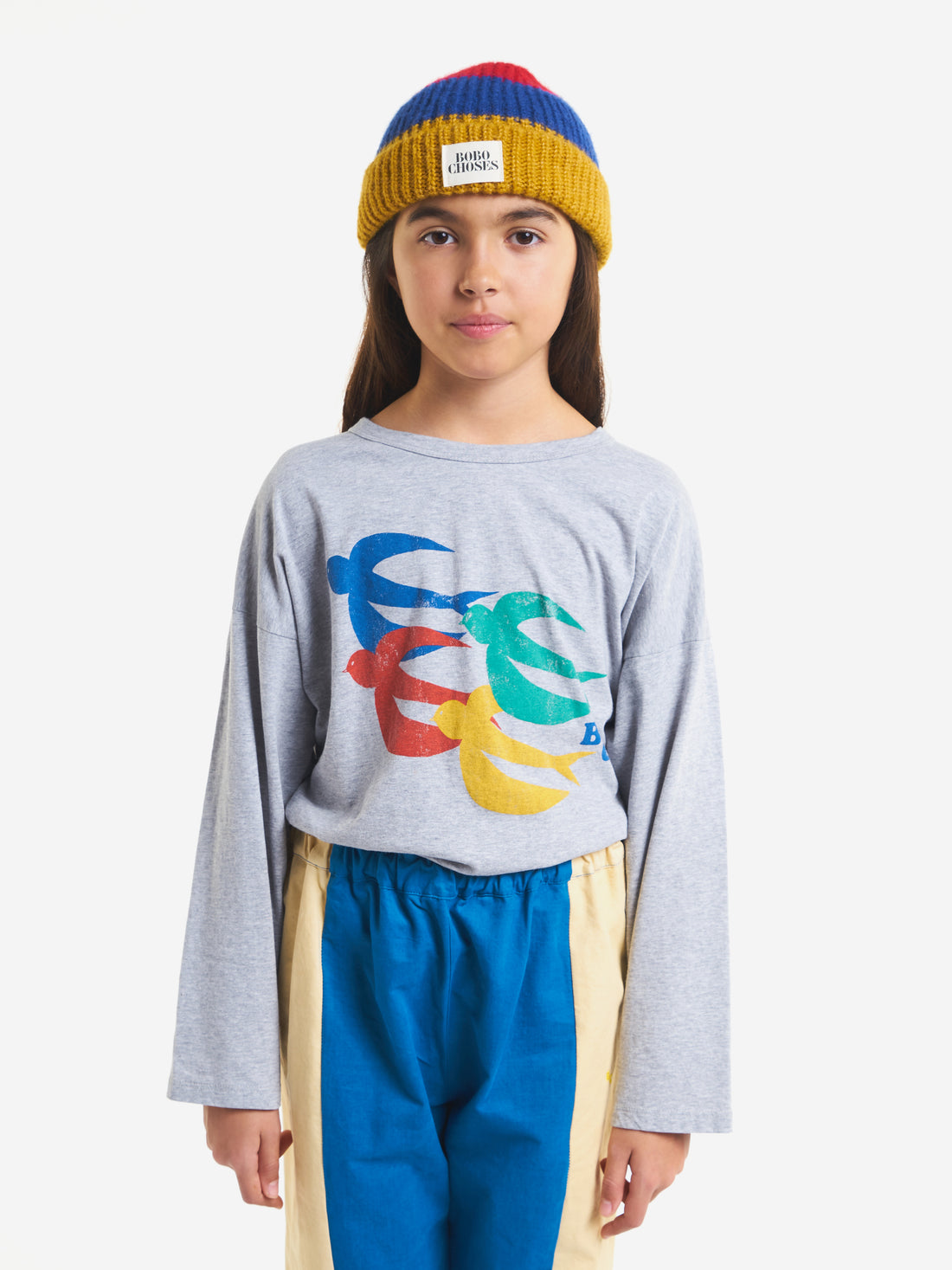 Bobo Choses Flying Birds Long Sleeve T-Shirt