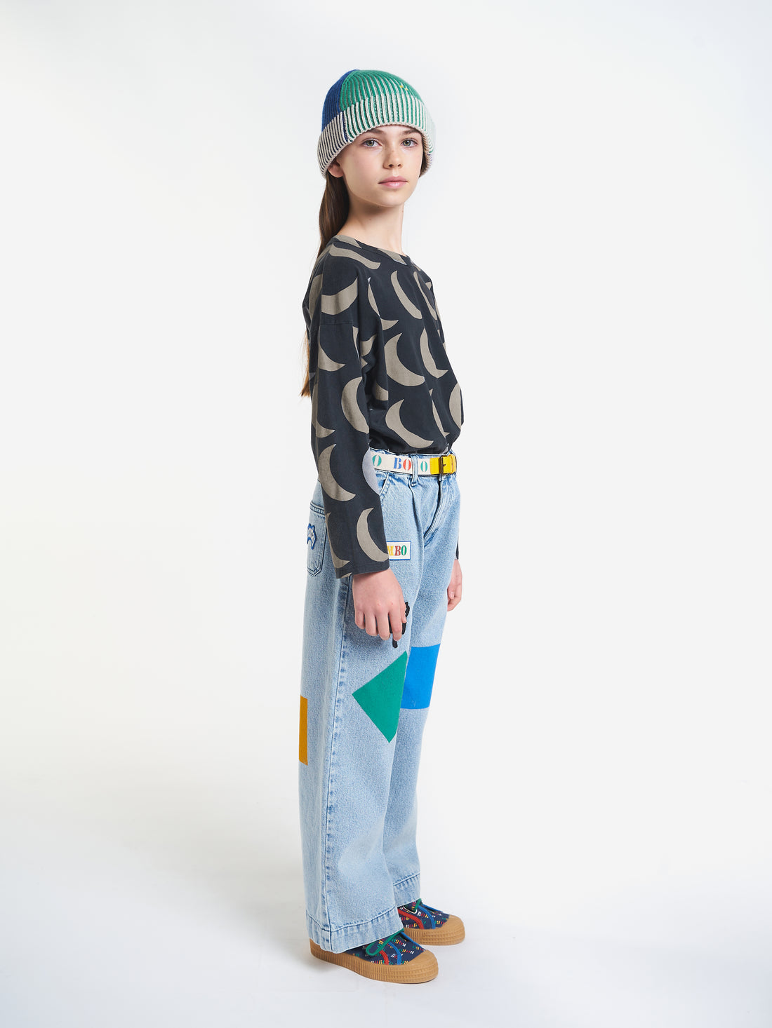 Bobo Choses Moon All Over Long Sleeve T-Shirt