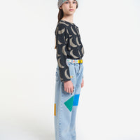 Bobo Choses Moon All Over Long Sleeve T-Shirt