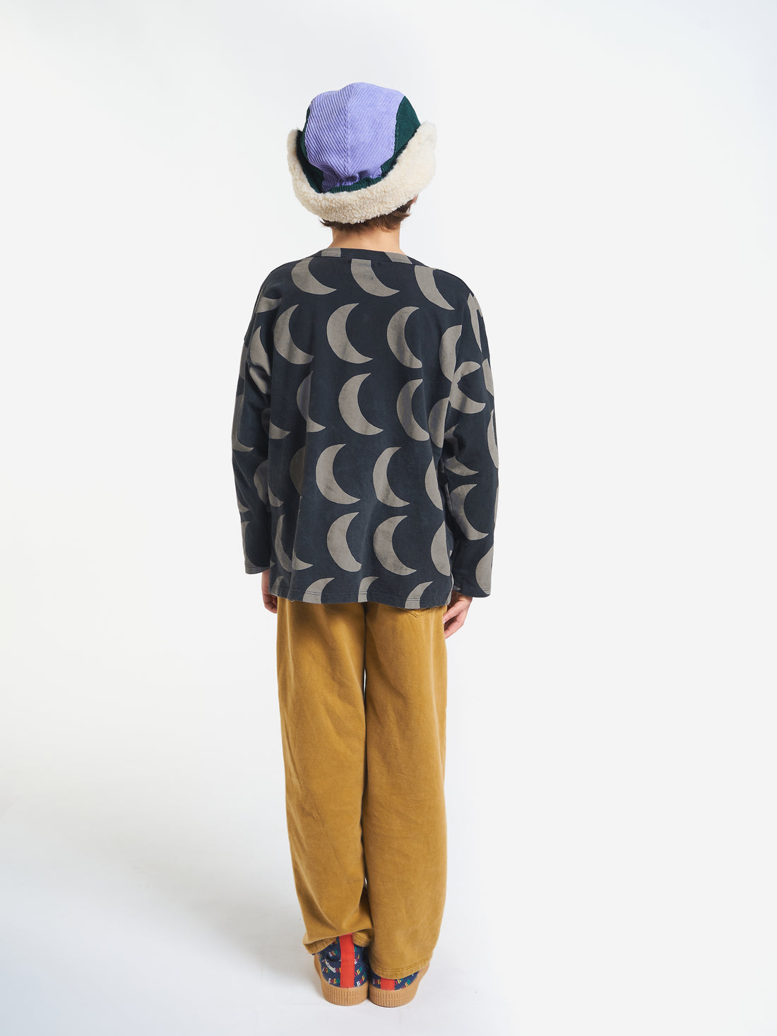 Bobo Choses Moon All Over Long Sleeve T-Shirt