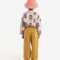 Bobo Choses Cat O'clock All Over Long Sleeve T-Shirt