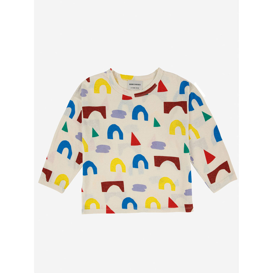 Bobo Choses Playfull All Over Long Sleeve T-Shirt