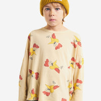 Bobo Choses Mr O'clock All Over Long Sleeve T-Shirt