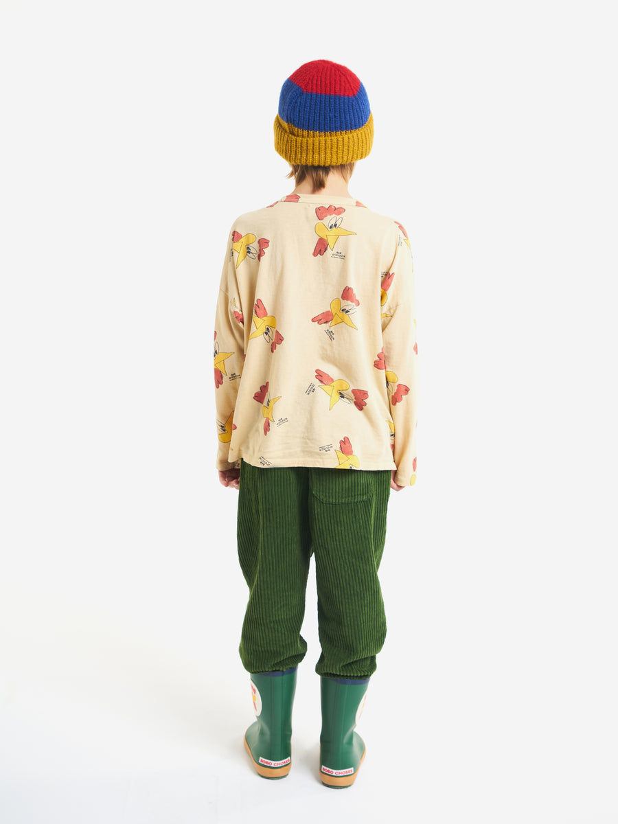 Bobo Choses Mr O'clock All Over Long Sleeve T-Shirt
