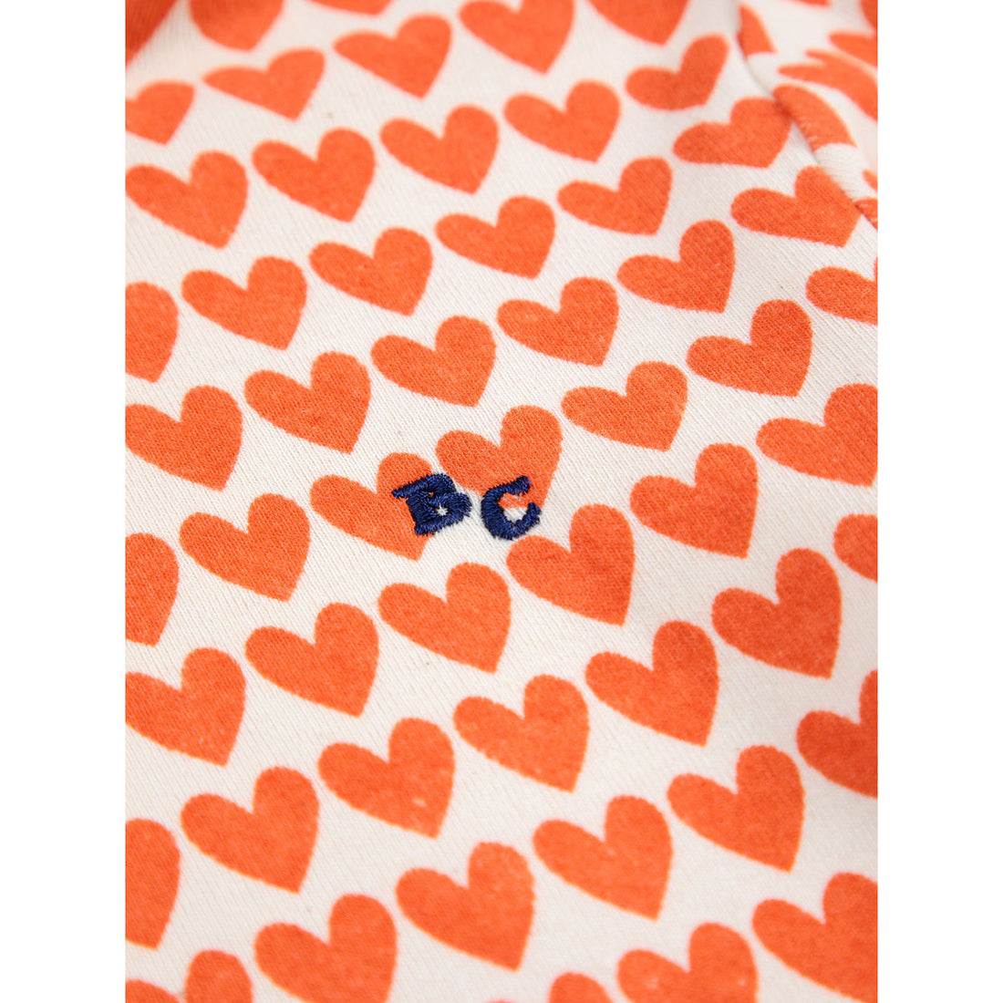 Bobo Choses Hearts All Over Turtle Neck T-Shirt