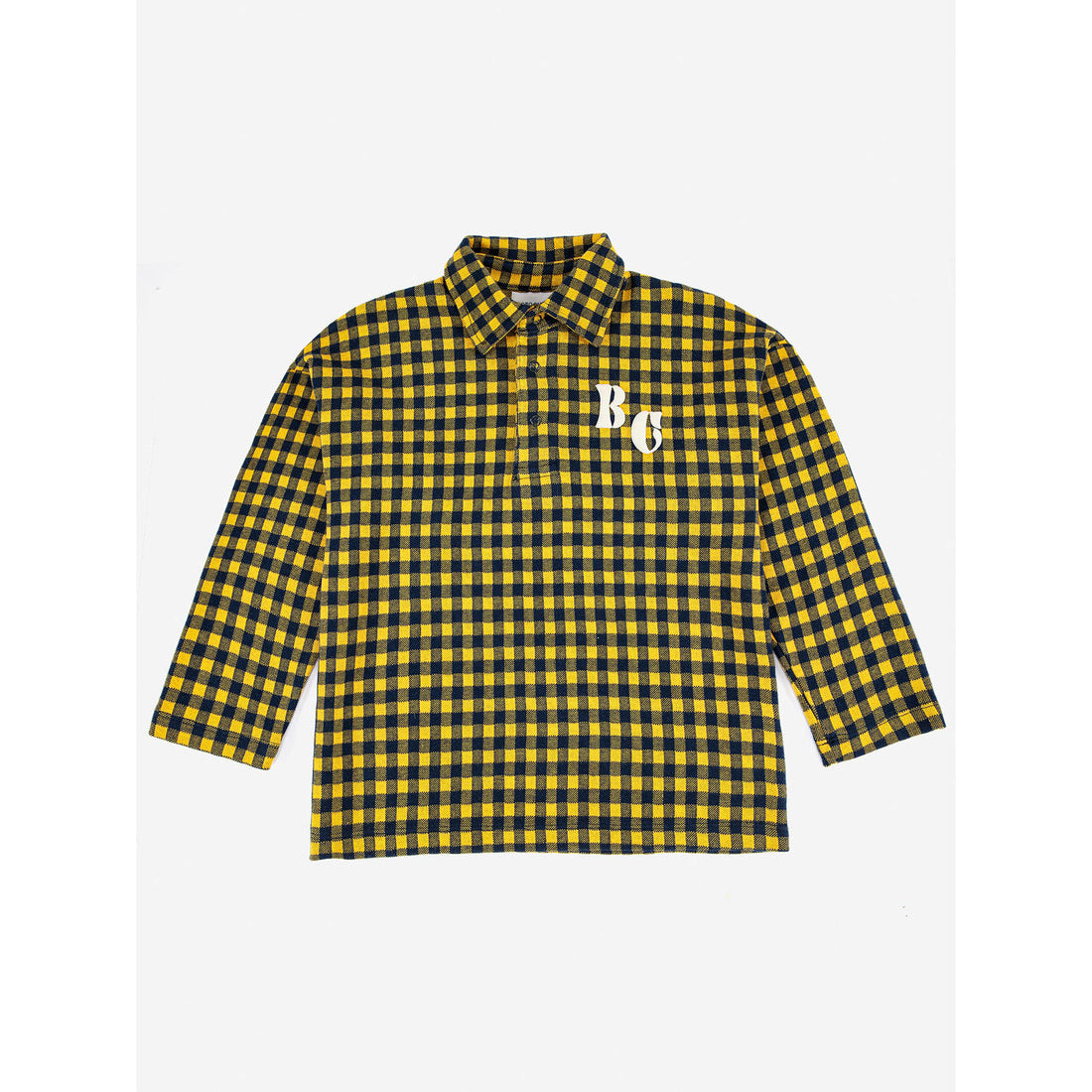 Bobo Choses Bc Vichy Jacquard Polo