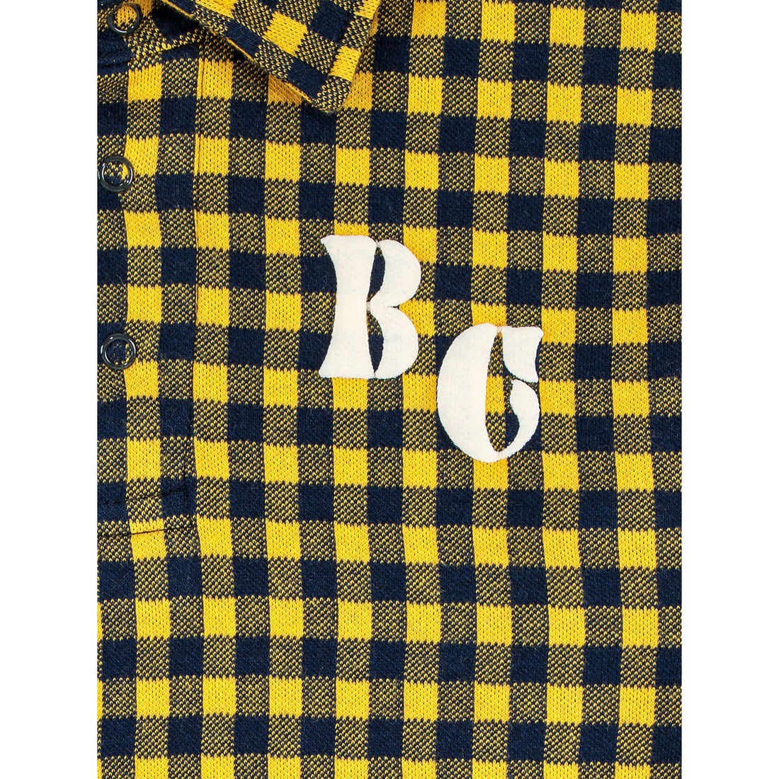 Bobo Choses Bc Vichy Jacquard Polo