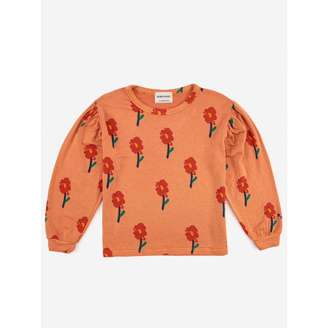 Bobo Choses Flowers All Over Long Sleeve T-Shirt