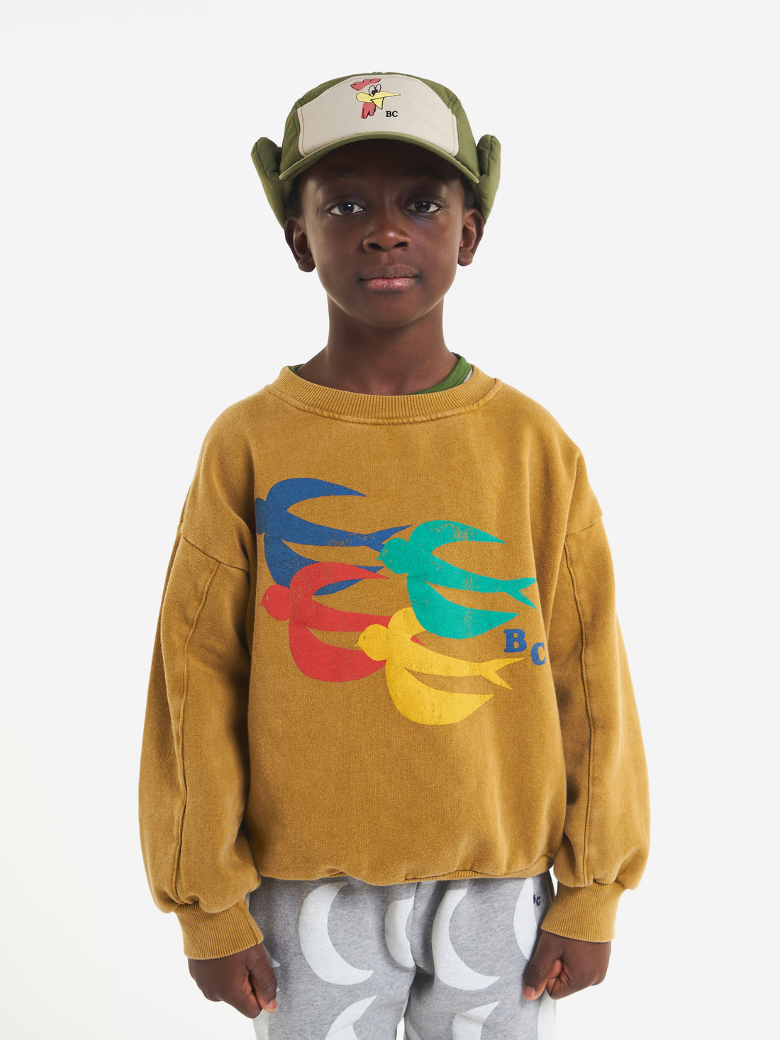 Bobo Choses Flying Birds Sweatshirt