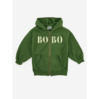 Bobo Choses Bobo White Hooded Sweatshirt