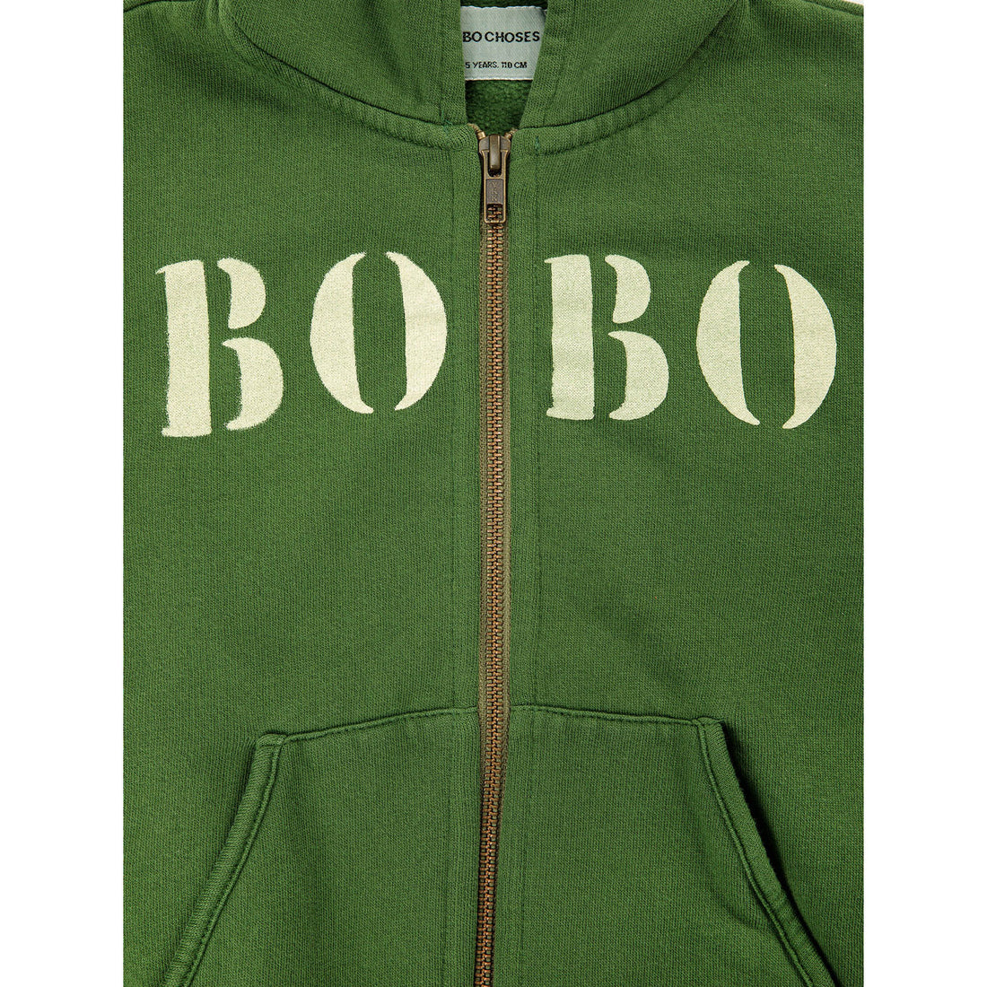 Bobo Choses Bobo White Hooded Sweatshirt