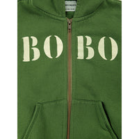 Bobo Choses Bobo White Hooded Sweatshirt