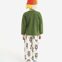 Bobo Choses Cat O'clock All Over Jogging Pants