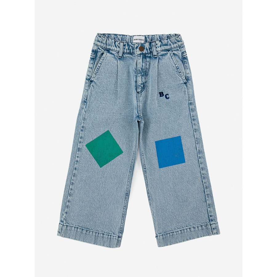 Bobo Choses Geometric Colors Denim Pants