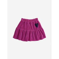 Bobo Choses Heart Velvet Skirt