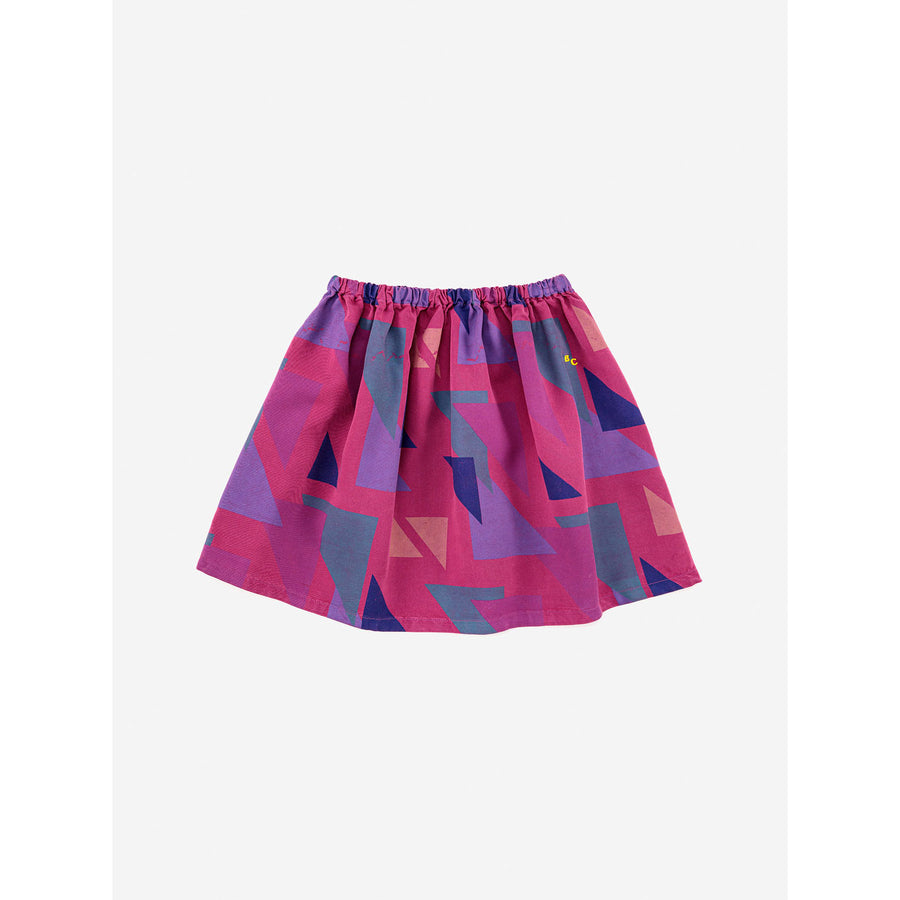 Bobo Choses Triangles All Over Short Skirt