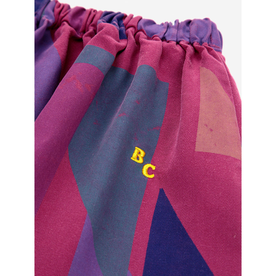 Bobo Choses Triangles All Over Short Skirt