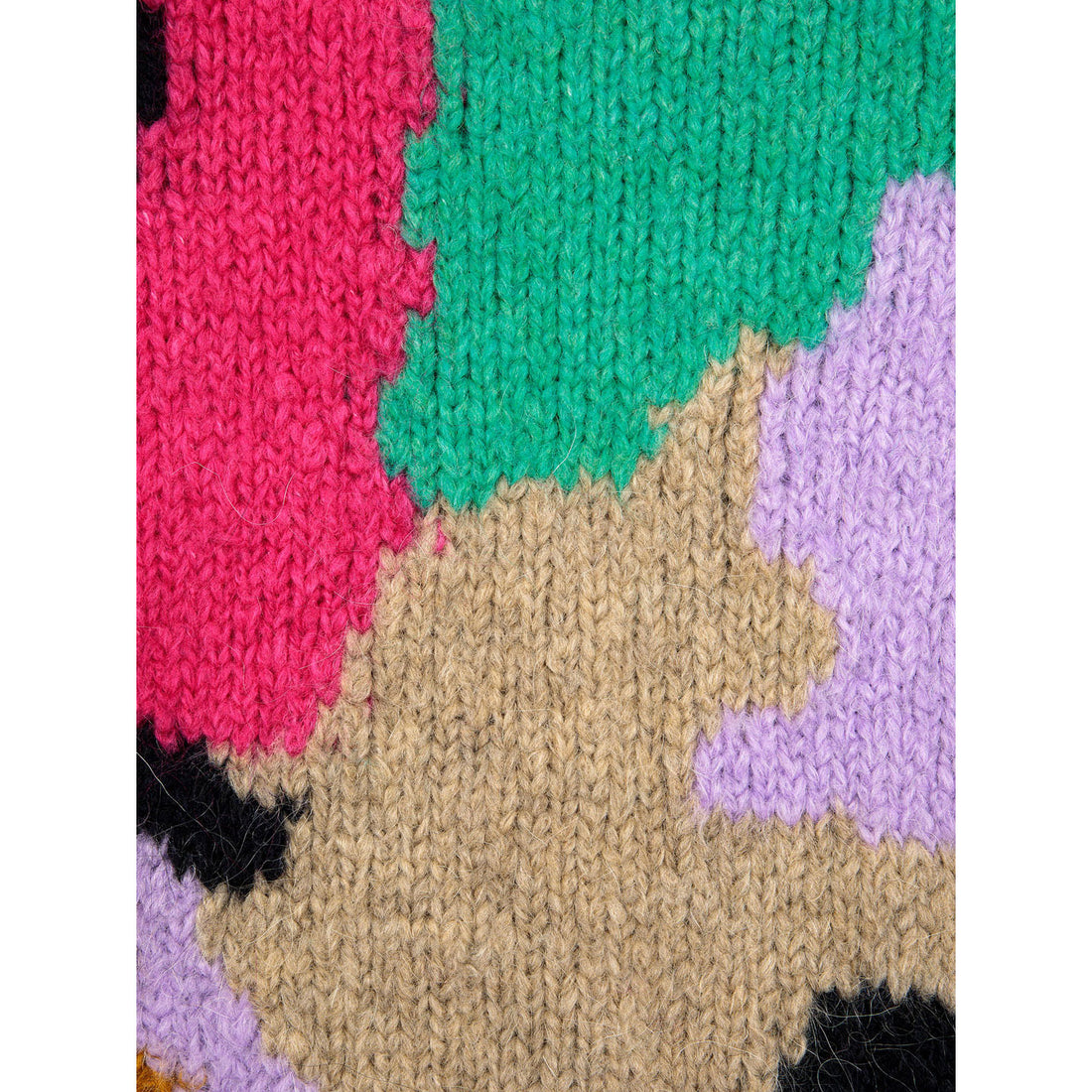 Bobo Choses Color Stains Intarsia Jumper