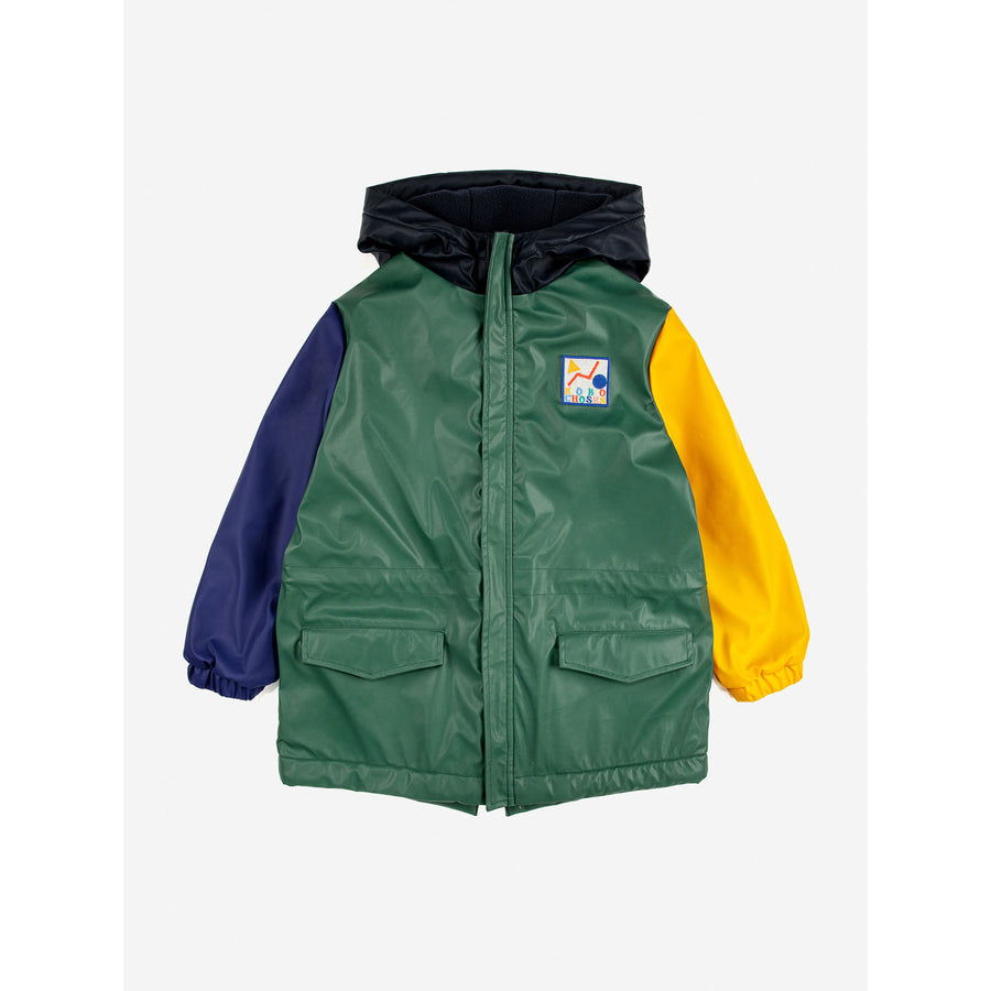 Bobo Choses Color Block Bobo Patch Raincoat
