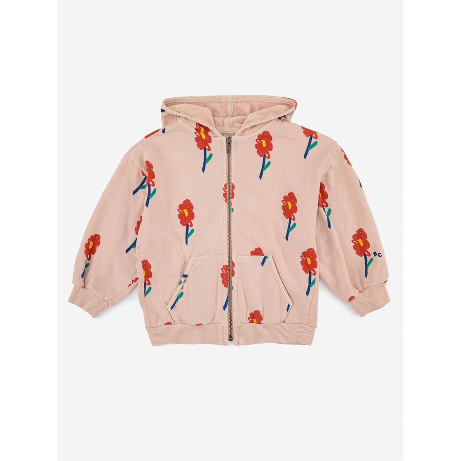 Bobo Choses Flowers All Over Hooded Sweatshirt