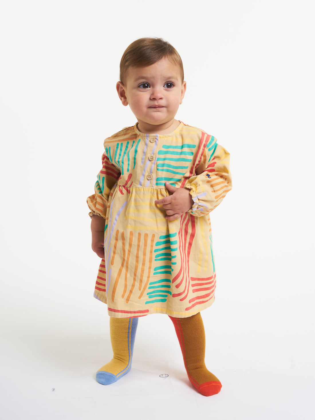 Bobo Choses Color Block Baby Tights