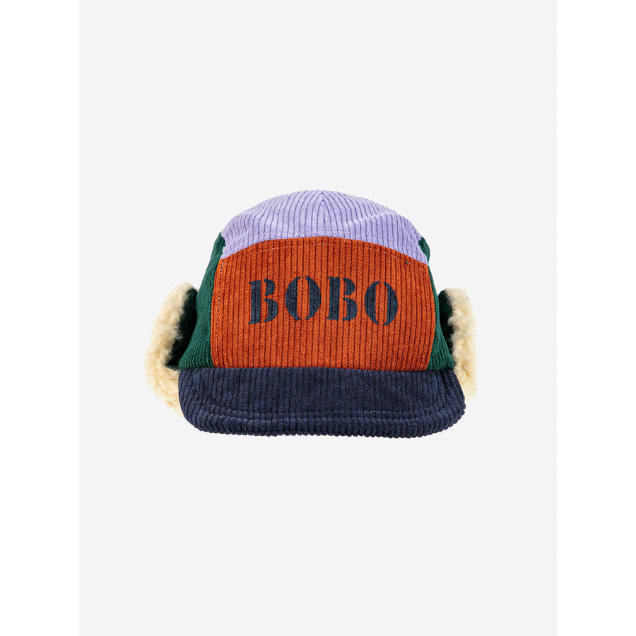 Bobo Choses Bobo Color Block Corduroy Cap