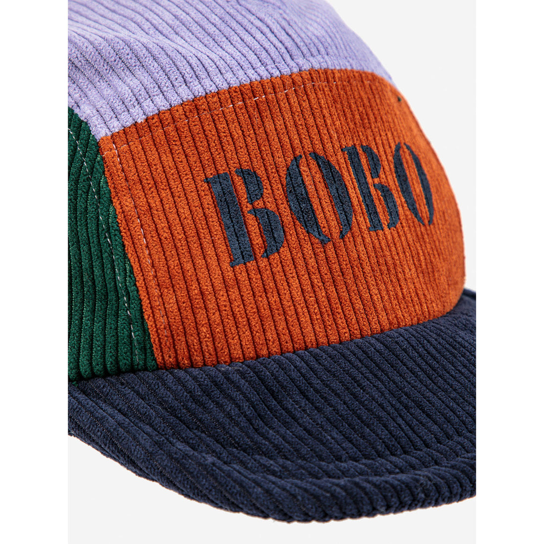 Bobo Choses Bobo Color Block Corduroy Cap
