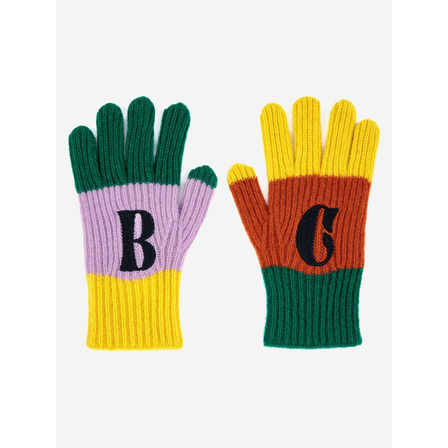 Bobo Choses Bc Color Block Knitted Gloves