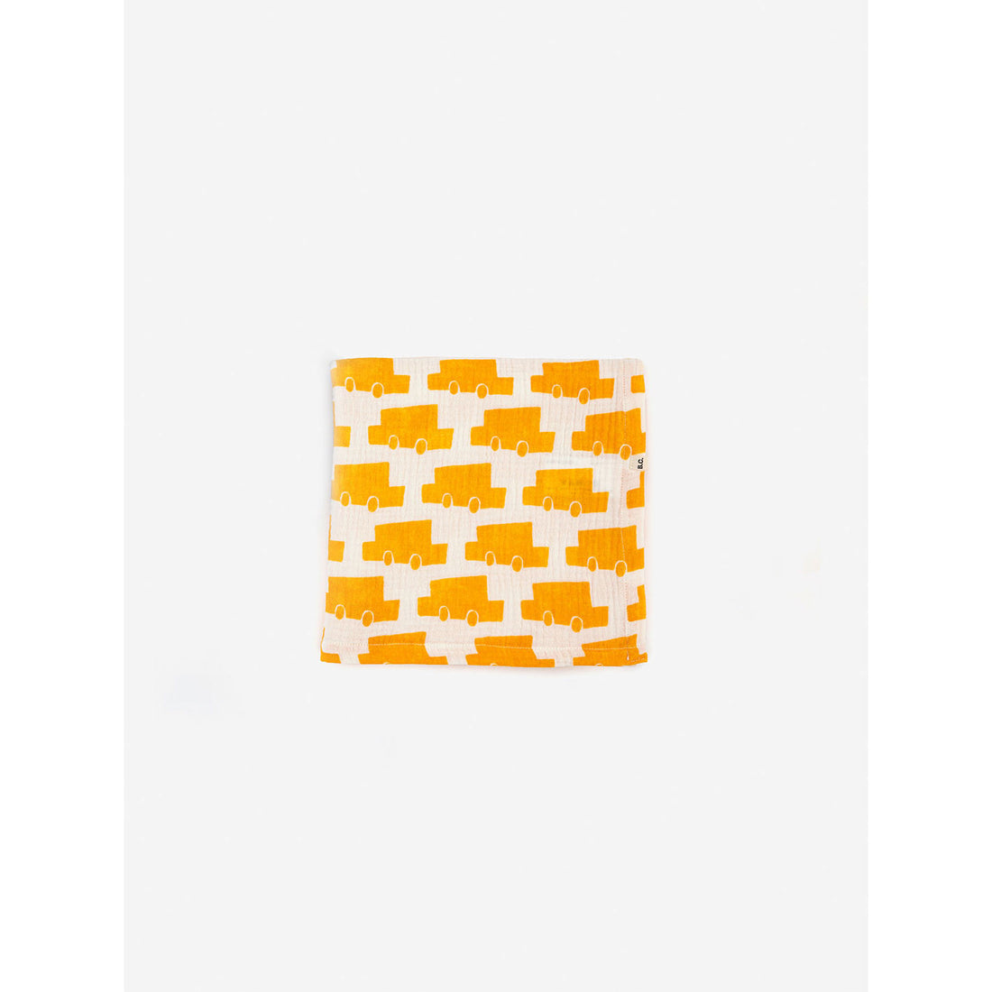 Bobo Choses Cars All Over Off White Muslin