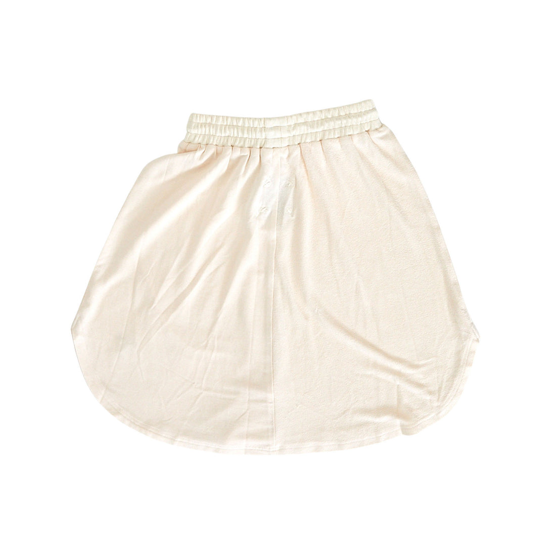 Hey Kid Ivory Paneled Skirt