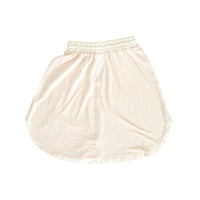 Hey Kid Ivory Paneled Skirt