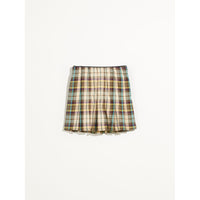 Bellerose Check Asrock Pleated Skirt