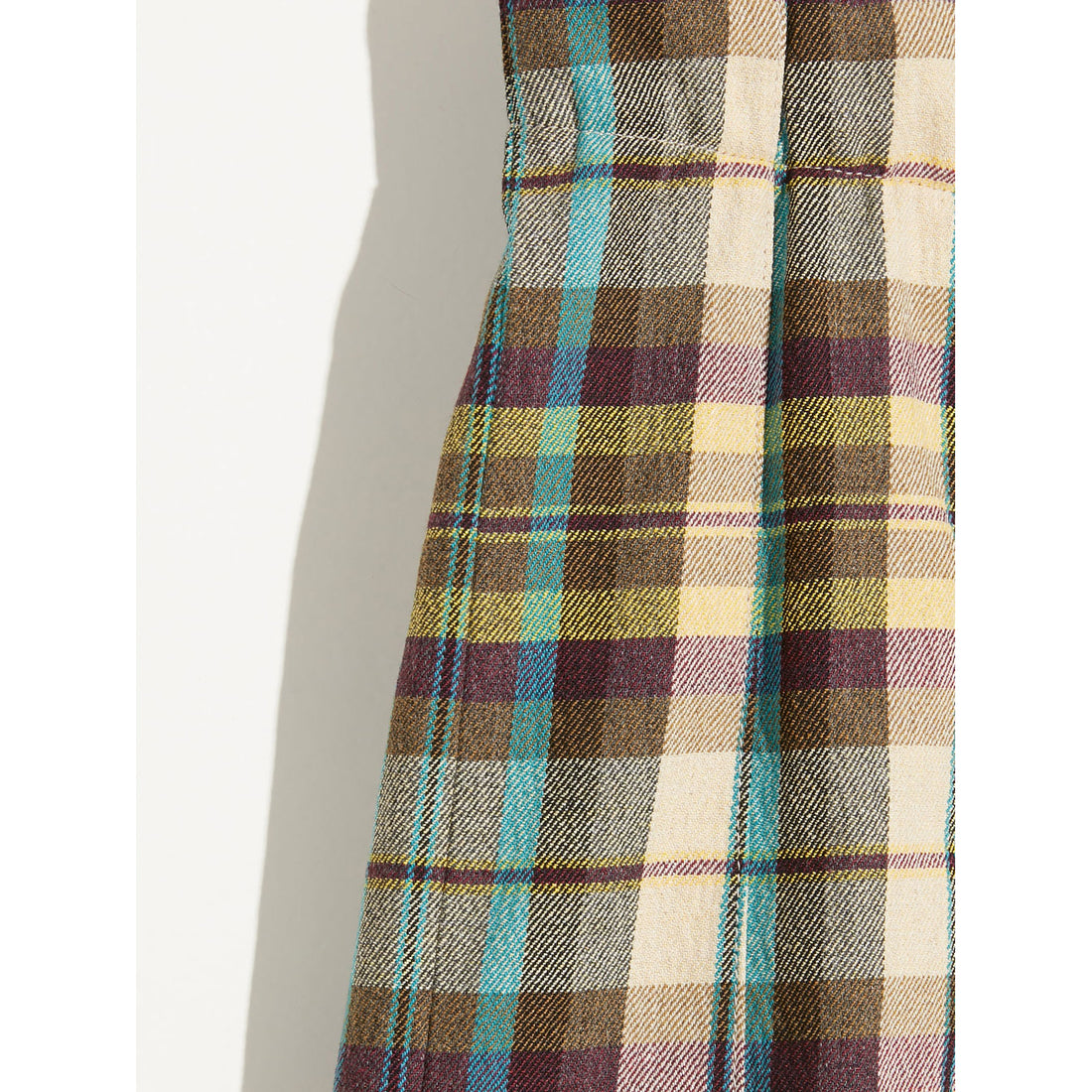Bellerose Check Asrock Pleated Skirt