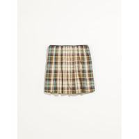 Bellerose Check Asrock Pleated Skirt