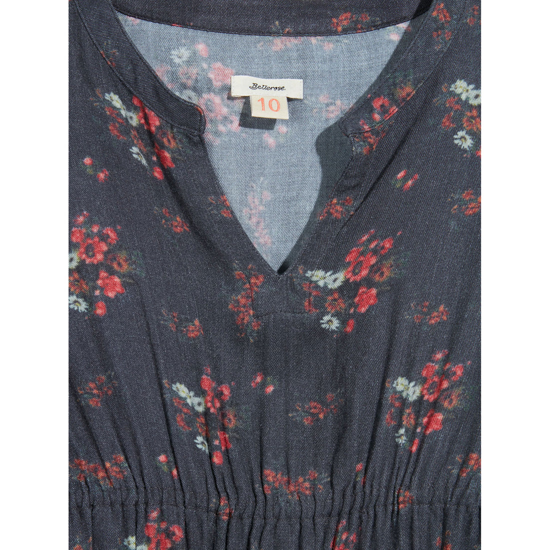 Bellerose Navy Flowers All Over Pookie Dress