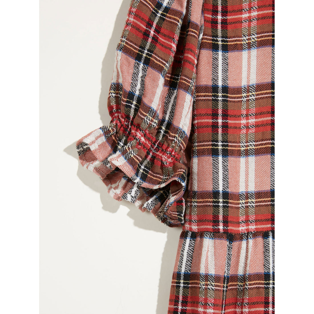 Bellerose Check Atomic Short Sleeve Dress
